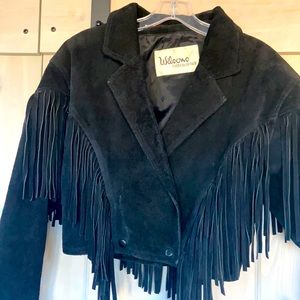 VTG Wilsons fringe jacket